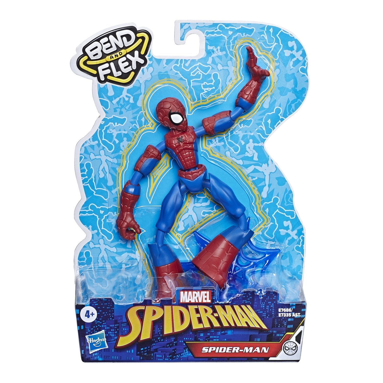 SALE* Hasbro. Spider-Man 76865X0 Игрушка фигурка Человек-Паук 15см Бенди 