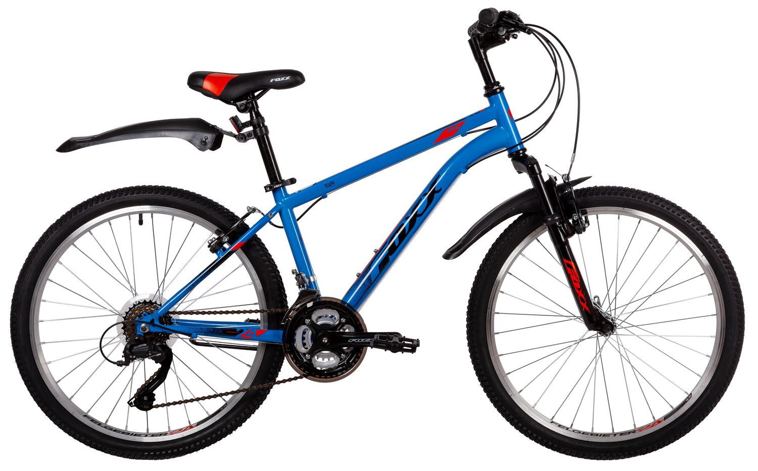 Велосипед 24д. Foxx Aztec синий, сталь, размер 14д. 24SHV. AZTEC. 14BL2