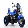 Мотоцикл на аккум. TY-2188B (12V4. 5AH*1, 380*2) колеса Eva, разъм USB, свет, звук, цв. синий, размер мотоцикла 118х73х57см 