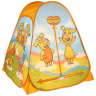 Играем вместе  Детск. игровая палатка Оранжевая корова 81х90х81см, в сумке в кор. 24шт